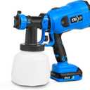 Prostormer 20V Paint Sprayer: High-Power Cordless HVLP Paint Sprayer with 4 Copper Nozzles and 1200ml Containers; Spray Gun for Furniture, Cabinets, Fences, Walls, Doors, Garden Chairs, and DIY Projects