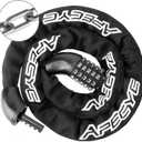 APECYC Heavy Duty Bike Chain Lock  5 Digit Combination Anti-Theft Bicycle Lock, 3FT/4FT/5FT Hardened Steel Square Links for E-Bike, Motorcycle, Scooter, Gate