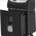 Mirco-Cut Paper Shredder Heavy Duty, 18-Sheet Shreds Paper/Card/Staple/Clip Paper Shredder for Home Office Use, Security Level P-4 Jam Proof System 30L Pullout Basket and Wheels