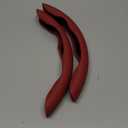 Car Steering Wheel Cover, Nappa Leather, Segmented, Anti-Slip, Odorless, Breathable, for General Motors, 15-inch (Red)