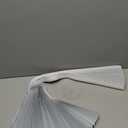 Redi Shade No Tools Original Arch Light Blocking Pleated Fabric Shade White, 72" W x 36" H