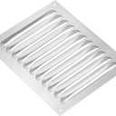 PATIKIL 10 x 10 Inch Vent Cover, 304 Stainless Steel Screen Air Grille Ventilation Cover HVAC Louvered Grill for Home Kitchen Bathroom Wall Ceiling