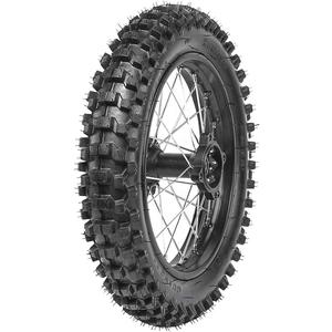 14" Rear Wheel Rim Tire Assembly For Dirt Pit Bike Trail 90/100-14 Rear Wheel Tire with 1.85x14 Rim & 15mm Bearing Fits 125/140/150/160cc Pit Dirt Bike Apollo SSR Taotao