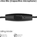 In Ear Monitor Headphones, HiFi Stereo IEM Earphones, Dynamic Dual Driver Wired Earbuds with Detachable Cable, Noise Canceling Headset for Singers Musicians Drummers Audiophile (Black)