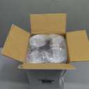 I00000 200pcs Silver Disposable Plastic Cups 9 oz Clear Plastic Cups Old Fashioned Tumblers Silver Rim Cup Disposable Party Cup Elegant Silver Wine Glasses Cocktail Cup