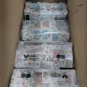 The Honest Company Comfort Dry Disposable Diapers for Sensitive Skin, Hypoallergenic, All The Alpacas + Turtle Time, Super Club Box Size 1 (8-14 lbs), 136 Count