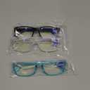 Gaoye Professional Reading Glasses for All Day - Computer Readers with Blue Light Protection - Value Pack, (4.0), Count of 3