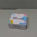 Mini Sticker Printer - Print Pods Mini Printer, 300Dpi Portable Sticker Maker for Kids Scrapbook/DIY/Journal/Travel/Photo, Compatible with iOS&Android