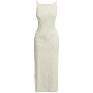 Floerns Women's Elegant Sleeveless Ribbed Knit Mock Neck Bodycon Slit Midi Cami Dress, Small Floerns Women's Elegant Sleeveless Ribbed Knit Mock Neck Bodycon Slit Midi Cami Dress, Small