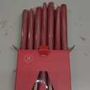Howemon 14 Pack Dark Red Taper Candles 12 Inch Tall 3/4 Inch Thick Burn 10 Hours (Burgundy)