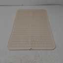 Silicone Dish Drying Mat for Multiple Usage,Easy clean,Eco-friendly,Heat-resistant Silicone Mat for Kitchen Counter or Sink,Refrigerator or Drawer Liner Tapioca 3XL 28 inches x 18 inches