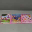 SYNARRY Unicorn Mermaid Princess Magnetic Puzzles for Toddlers 3-5 Girls, 20 Pieces Travel Puzzles for Kids Ages 4-6, Car Airplane Road Trip Activities Toys for 3 4 5 6 Year Old Girls Birthday Gifts