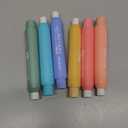 Nicpro 6 Pack Rotary Retractable Erasers, Soft TPE Rubber Twist Large Pencil Erasers in Cute Macaron Colors, Clean-Erasing Eraser for Kids & Students, School Office Supplies Stationary Set