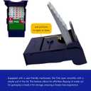 Baron Barclay Bid Pal – Bridge Bidding Devices for The Card Game Bridge – Set of 4 (Blue), 5.75" x 3" x 1.25"
