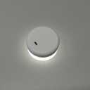 Rechargeable Mini Touch Night Light, Wireless LED Lamp for Kids - Portable, Dimmable Nursery Lamp (White)