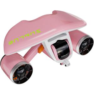 Sublue Mix Underwater Scooter with Action Camera Mount 30 Minutes 22lbf 131ft Waterproof Dual Motors Water Sports Pool Diving Snorkeling for Adults Gray Battery Version
