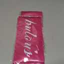 2 x Bride to Be Sash, Funny Bachelor Sashes for Future Bride Engagement Gift Idea Wedding Party Decorations Bachelorette Party Supplies, Hot Pink + Silver(Bride to Be)