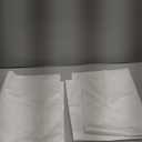 Deep Dream 100% Cotton Pillow Cases Standard Size Set of 2, 600 Thread Count Cotton Pillowcases Standard, White Pillow Cases Set of 2 with Envelop Closure, 20x26 Inches