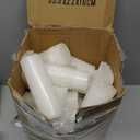 18 Pcs White Pillar Candles Bulk Set3 Different Lengths 2 x 3/4/6 Inch (6 Each)Hurricane CandlesDripless Unscented SmokelessGives You a Better Atmosphere When Organizing an Event Party.