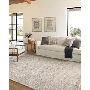 Loloi Amber Lewis Alie Collection ALE-02 Sand/Sky 5'-3'' x 7'-9'', .13'' Pile Height, Area Rug Loloi Amber Lewis Alie Collection ALE-02 Sand/Sky 5'-3'' x 7'-9'', .13'' Pile Height, Area Rug