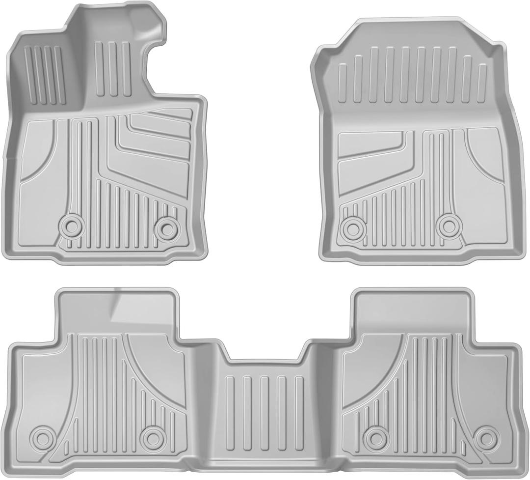Floor Mats for Toyota RAV4 2026, Not for PHEV, Color Floor Liners, Gray