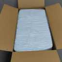 Amazon Basics Leak-Proof Dog and Puppy Potty Training Pee Pads with Quick-Dry 5-Layer Design, X-Large Size 28 x 34 Inch, Blue & White, 40-Pack