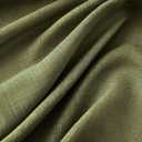 MIULEE Light Olive Green Linen Curtains 90 Inch Long 2 Panels for Bedroom Living Room, Soft Linen Textured Natural Window Drapes Semi Sheer Light Filtering Back Tab Rod Pocket Burlap Look Decor