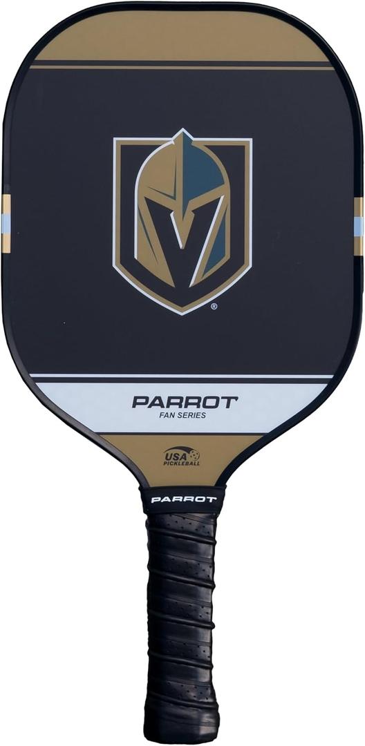 Team Golf Parrot Paddles NHL Las Vegas Golden Knights Sport Plus Pickleball Paddle