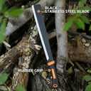 Billhook Sickle Machete for Yard Work Cutting Trees Heavy Duty machetes Mexicanos de Trabajo Best Machete Camping,Gardening Machete,Land Management,Hunting and Outdoor.