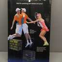 Tourna Ballport Tennis Ball Hopper Holds 80 Balls Durable and Lightweight, One Size