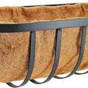 Arcadia Garden Products 1529 Solstice Series Wall Trough Planter, 24-Inch