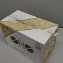 PURPLE LEAF 9' X 12' Rectangle Patio Umbrella with Base Large Cantilever Outdoor Umbrella Offset Umbrella with 360-degree Rotation Garden for Deck Backyard Pool Grey