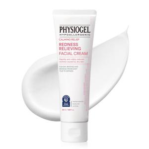 Physiogel Redness Reducing Cream  Ceramide Moisturizer for Dry, Sensitive & Redness-Prone Skin, Repairs Skin Barrier, Dermatologist-Tested, Fragrance-Free, Korean Skincare, 1.69 fl oz