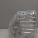 Bekith 6 Pack 1/6 Size Clear Polycarbonate Food Pans with Lids for Kitchen Restaurant Food Prep, 4 Inches Deep