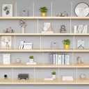 Shelf Dividers for Closet Organization, 8 Pack Metal Closet Shelf Dividers, Closet Shelf Organizer for Wood Closet Separator