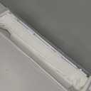 No Tools No Drill Light Filtering Roman Shades, White, 22"W × 64"H