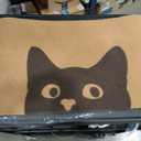 UINI Door Mat Outdoor Indoor Welcome Mats, Cute Cat Front Doormat, Non Slip Durable Entrance Rugs for Front Door, Inside Outside Entry, Porch, Resist Dirt, 17" x 30", Easy to Clean