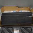 Forbena Black Floating Shelves Bathroom Set of 3, Wooden Wall Book Shelves, Rustic Shelf for Storage, Bathroom Organizer, Living Room, Kitchen, Office (Black) (17 Inches)