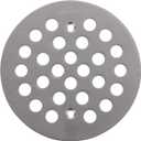 4-1/4 Inch Screw-in Shower Drain Cover Replacement Floor Strainer - Brushed Nickel, Brushed Gold, Oil Rubbed Bronze, Chrome, Antique Bronze, Black