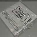 60Pcs Stamp and Die Storage Pockets 7" x 5" Die Cut Storage Envelopes Clear Plastic Envelopes Scrapbooking Storages with 60Pcs Labels for Card Making, Stencil