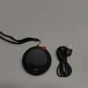 Portable Carbon Monoxide Detector for Travel - 3-in-1 Rechargeable CO Monitor with Temp & Humidity Sensor, Loud Audible & Visual Alarm, 220H Standby CO Detector for Hotel, Car, RV & Home (Black)