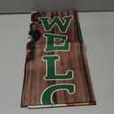 St Patricks Day Flag 28x40 Inch Double Sided Outside, The Squirrel Lucky Shamrock Burlap Flags Decorations, Green Hat with Clovers Gold Coin Pot Outdoor Decor