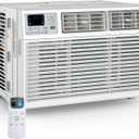 Electactic Window Air Conditioner, 12000 BTU Window AC Unit, Cooling Room 550sq.ft, Fast Cooling, 24H Timer, Dehumidifier Mo, Energy Saving, Remote Control for Living Room, Bedroom, Office