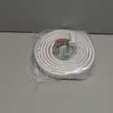 Peel and Stick Chair Rail Molding, Self-Adhesive Wall Trim for Home Decoration & Wall Protection, 3m x 3cm (White)