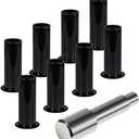 Door Bushing Removal Tool + Hinge Liner 9pcs For Jeep Wrangler JK JL Sports Sahara Freedom Rubicon X Unlimited & Gladiator JT 2007-2021 2022 2023 2024