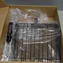 Chicken Poop Scooper & Rake, Stainless Steel Coop Scoop for Sand, Litter Sifting Shovel for Chickens, Adjustable Length 27" to 64" (10.1" Wide)