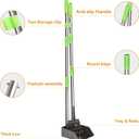 TOOGE Pooper Scooper, Dog Pooper Scooper Long Handle Stainless Metal Tray and Rake for Medium Small Dogs Heavy Duty Pet Supplies to Use for Grass, Dirt or Gravel