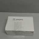 6 Pcs 2.36" Christmas Mercury Glass Ornament for Tree Vintage Finial Glass Christmas Decorations Set Retro Stone Gold Finish Hanging Ornament Kit for Xmas Indoor Farmhouse Tree Decor