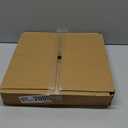 Christmas Wreath -24 Inch Real Touch Norfolk Pine Wreath for Front Door, Christmas Wreath with Lights, Greenery Wreath with Ribbon Bell for Home Table Wall Window Indoor Outdoor Christmas Decoration (24" x 1)