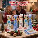 4 x Elegant Christmas Cocktail Napkins Paper for Holiday Parties, Decorative Paper Dinner Napkins in a 20-Count Pack